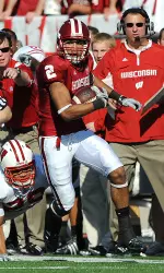 Tandon Doss joined head coach Bill Lynch and senior Matt Mayberry at the Hoosiers' weekly press conference.
