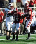 Senior linebackers Will Patterson and Matt Mayberry will take the field one last time on Saturday.