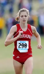 Indiana senior Wendi Robinson took time to talk about her sixth-place finish at the NCAA Great Lakes Regional.