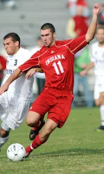 Will Bruin had the game-winning goal for Indiana in a 1-0 victory over Buter in the second round of the NCAA Tournament Sunday afternoon.