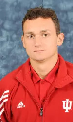 Newcomer Illya Larin posted a second-place finish in the 1,650 freestyle on Sunday at the Hoosierland Invitational.