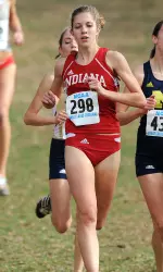Wendi Robinson paced the Hoosiers in 66th place.