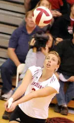 Senior Kelsey Hall concludes her Hoosier career this weekend