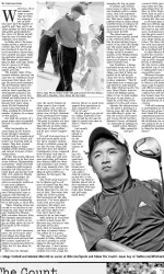 Front Page of the Wall Street Journal Sports Section