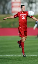 Tommy Meyer and his Hoosier teammates face North Carolina in the third round of the NCAA Men's Soccer Championship on Sunday.