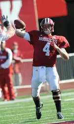 Junior quarterback Ben Chappell threw for 323 yards and three scores vs. the Badgers.