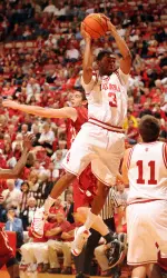 Freshman Maurice Creek had 16 points to lead Indiana.
