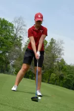 Kellye Belcher won all three points in her match against Wisconsin's Isabel Alvarez.