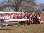 The Hoosiers dedicated their newest rowing shell to IU Associate Athletics Director Janet Kittell.