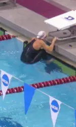 Kate Zubkova will swim in the championship final of tonight's 100 backstroke.