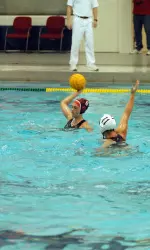 Sophomore Kelsey Campbell scored two goals for the Hoosiers.