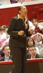 IU head coach Felisha Legette-Jack has led the Hoosiers to the program's fourth 21-win season in program history.