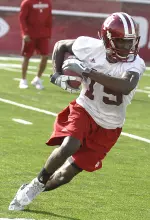 Kellen Lewis is thrilled with his move to wide receiver.