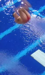 Sophomore Landon Marzullo finished 12th in the one-meter springboard competition on Thursday.