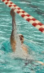Doug Spraul's time in the 200-meter backstroke qualifies him for this summer's U.S. National meet.