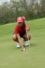 Anita Gahir shot the low round of the tournament for IU on Sunday with a 68, boosting her into a tie for third.