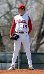 Matt Bashore struck out a season-high 10 in an 8-4 victory over Iowa.