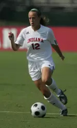 Leigh Anne Cummings and her IU teammates will take on former assistant coach Erika True's Indiana State squad Saturday at noon at Bill Armstrong Stadium.
