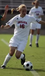 Carly Samp and the Hoosiers will take on Indiana State on Saturday at Armstrong Stadium.