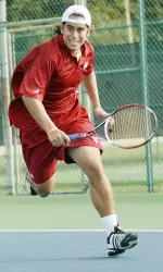 The Hoosiers were led by sophomore Santiago Gruter and freshman Jeremy Langer, as the duo combined for two singles wins and a doubles win.