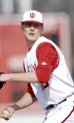 Joey O'Gara pitched a strong six innings against Louisville in a no-decision.
