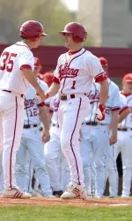 Tyler Rogers went deep twice in a 7-4 loss to Indiana State.