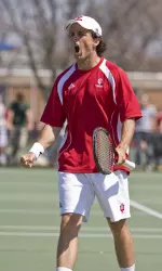 Indiana sophomore Lachlan Ferguson was named to the All-Big Ten team on Thursday.