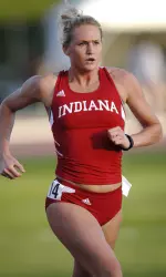 Leading the way for the Hoosiers was junior Molly Beckwith, who took second in the 800-meters.