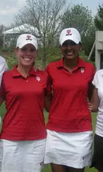 Juniors Laura Nochta and Anita Gahir earned second-team All-Big Ten honors.