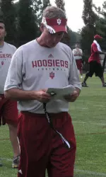 The Hoosiers have seven practices remaining this spring.