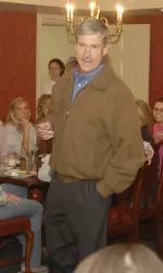 Bill Lynch stopped by 19 Greek houses this spring.