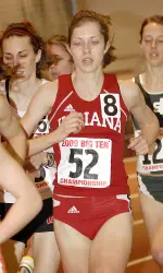 Junior Wendi Robinson posted her second regional qualification of the season.