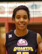 Erica Short sporting her Gigantes jersey