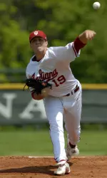 Matt Bashore was named Big Ten Pitcher of the Week on Monday after eight shutout innings.