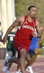 Indiana took fourth in the men's 4x100m relay and sophomore Devin Pipkin was fifth in the 100m dash.