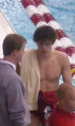 Eric Ress too home All-America honors at the 2009 NCAA Men's Swimming and Diving Championships.