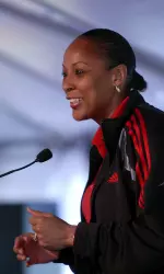 IU Head Women's Basketball Coach Felisha Legette-Jack