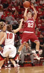 Jamie Braun averaged 12.7 points per game for Indiana last season.