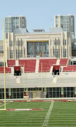 The North End Zone is nearing completion.