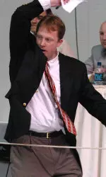 Head coach Ray Looze and his staff have put together a unique workout for the Indiana swimmers.