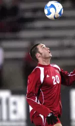 Sophomore Will Bruin and the Hoosiers open preseason camp on Aug. 19.