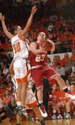 Senior Jamie Braun earned second team All-Big Ten honors last season.