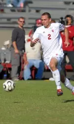 Junior Rich Balchan scored the game-winning goal in the first half in a 3-0 win over DePaul on Saturday night.