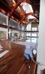 The IU Department of Athletics has moved into the North End Zone.