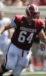 Pete Saxon will be one of four Hoosier game captains when the team travels to Akron on Saturday.