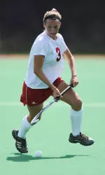 Freshman Brooke Borneman scored the Hoosiers' first goal in a 2-1 win over Ball State.