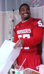 Jammie Kirlew is one of 11 FBS players to earn a spot on the Allstate AFCA Good Works Team.