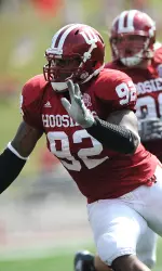 Senior defensive end Greg Middleton will serve as a captain at Michigan on Saturday.