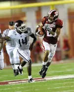 Tandon Doss caught eight balls for a career-high 125 yards and a score Thursday evening.