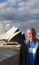 Senior Jared Nuxoll spent his summer as an intern in Australia.